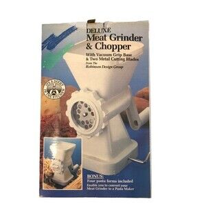 Deluxe Meat Grinder & Chopper Vacuum Grip Base Robinson Design Group